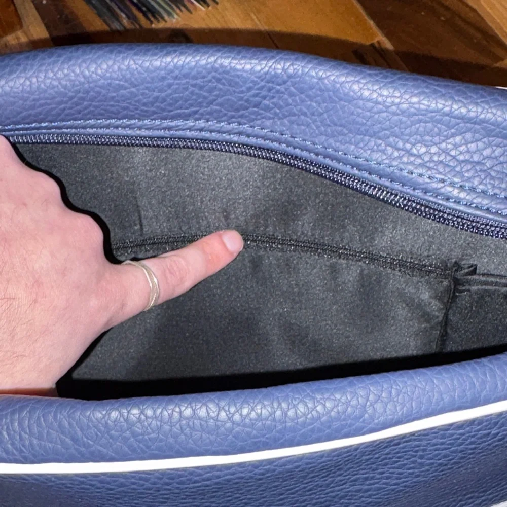Iets Frans Navy Blue Men's Bag NWT